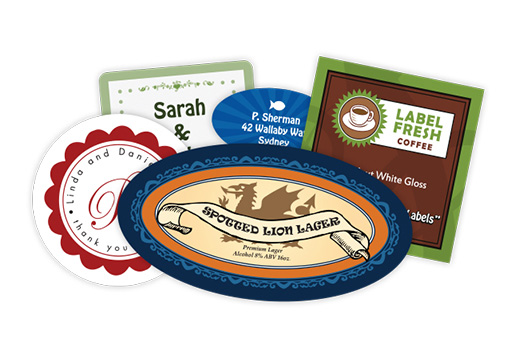 Custom Printed Labels & Stickers